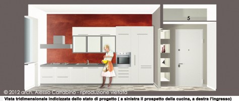 render ingresso e cucina