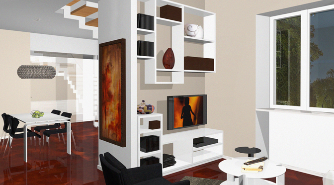 Soggiorno open space o ambienti separati?